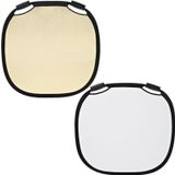 Profoto Gümüş-Altın/beyaz, Katlanabilir Çift Kulplu De Luxe Reflektör L (100963)