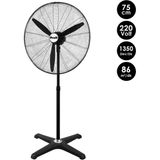 Proft FL-750-F 75 cm Siyah Sanayi Tipi Ayaklı Vantilatör