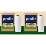 Proftr 50x25 cm 50 mt 12'li Set Çift Katlı Muayene Sedye Masa Örtüsü
