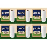 Proftr Hasta Muayene Sedye Masa Örtüsü Çift Katlı 50*25CM 50 Metre (6 Lı Set) - Beyaz