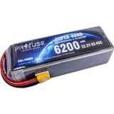 Profuse 6S 22.2V Lipo (Li-Po) Lityum Polimer Batarya - 6200Mah, 45C