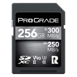 ProGrade Digital SD UHS-II 256GB Kart V90 Yukarı 250MB / s Yazma Hızı ve 300 MB/s okuma Hızı”â € | Profesyonel vlog'cular, Sinemacılar için Fotoğrafçılar ve İçerik Küratörler İlerleyen tarafından “â €