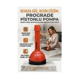 Prograde Pistonlu 14X Lavabo Gider Açıcı Pompa 716627 - Çok Renkli