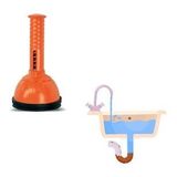 Prograde Pistonlu 14X Lavabo Gider Açıcı Pompa 716627