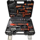 Prohu mmer Kıngqueen 58 Parça Professional Lokma Takımı ve Alet Takım Seti PH240 - 10x20 - Siyah - Kırmızı