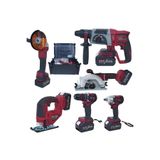 PROHUMMER DFL 288 PRO 6lı Set - 4 Bataryalı Taşıma Çantalı – 80nm Şarjlı matkap + 600nm Torklu Bijon Sö