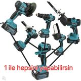 Prohummer Multievo 6lı Set 58VF Ergonomik Çok Amaçlı Akülü Vidalama Takımı PHSM191 5 Ah Li-on