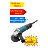 Prohummer Ph027 Devir Ayarlı Avuç Taşlama 125Mm (Mavi)