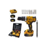 Prohummer PH031 88VF Darbeli Şarjlı Matkap Seti (Sarı)