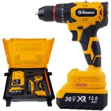 Prohummer PH243 Akülü Kömürsüz 36 V Darbeli Vidalama Matkap