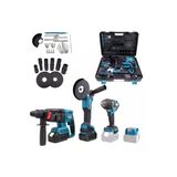 Prohummer Ph279 88V 3In1 Set (800Nm Somun Sıkma, Kırıcı Delici, 125Mm Taşlama, Powerbank, Led)