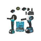 Prohummer PH285 Akülü Ultra 2li Set 58W Somun Sökme ve 125MM Avuç Taşlama