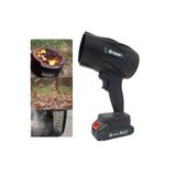 Prohummer Ph317 Kömürsüz Çift Akülü Hava Üfleme Makinesi 36V 5Ah (Siyah)