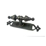 Proithalat Antika Tarz Dekoratif Pirinç Burma Pencere Kolu - 152x32 mm, Oksit