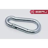 Proithalat Ebru Yaylı Karabina, Çengel, Kanca 5mm - 50 Adet