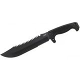 Proithalat Sog F03T Kamp Tırtıklı Testereli Outdoor Pala / Bıçak 39 cm - Kauçuk Saplı