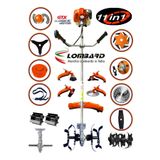 ProJCB Plus Lombard 11 In 1 Ergo L-900 Yan Tipi Benzinli Motorlu Ot Çalı Tırpanı Toprak Eşeleme Akrobat Çapalama