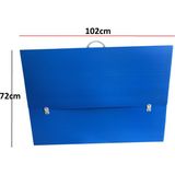 Proje ve Resim Çantası 70X100CM Mega Proje Sanatsal ve Teknik Çizim 70X100CM Plastik Proje Çantası