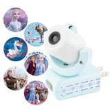 Projectables Disney Frozen 2 LED Projektör Gece Lambası, Eklenti, Alacakaranlıktan Şafağa, Elsa, Anna ve Olaf, Koridor, Yatak Odası, Çocuk Odası veya Oyun Odası için İdeal - 45028