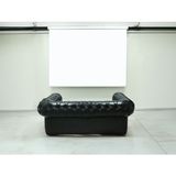 Projeksiyon Perdesi Manuel 220*220 Pvc Mat Beyaz - 220 cm genişlik 220 cm yükseklik