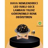 Projektör LED'li, aromaterapi uyumlu mini masaüstü hava nemlendirici cihaz