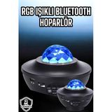Projektör Yıldız Gece Lambası Disko Topu Bluetooth Bağlantılı Taşınabilir Şarjlı Mir87100261