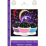 #Projektörlamba Projektör Gece Lambası Çok Renkli Döner Başlıklı Usb Pilli Şık Çocuk Bebek Odası Lamba