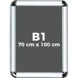Projeneon B1 70 x 100 Cm Alüminyum Çerçeve 1 Adet Rondo Köşe Aç Kapa Açılır Kapanır
