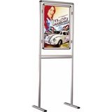 Projeneon B2 50 x 70 Cm Alüminyum Tek Taraflı Kaldırım Reklam Poster Pano Aç Kapa Çerçeve Ayaklı Poster Pano