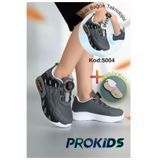 Prokids Veni Vidi Vici Tasarımlı Hafif Taban Ergonomik erkek Çocuk Spor Ayakkabı + çorap hediye
