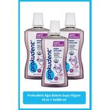 Prokudent Ağız Bakım Suyu Hijyen 10-In-1 3X500 ml Antibakteriyel Etki ile Derinlemesine Temizlik - 3 Adet