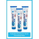 Prokudent Diş Macunu 3X125 ml - Beyaz