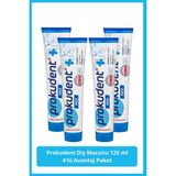 Prokudent Diş Macunu 4X125 ml - Beyaz