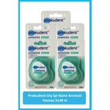 Prokudent Hassas Diş İpi Nane Aromalı 5 x 40 m 5 Adet Almanya Menşeli Ferahlatıcı Deneyim - Beyaz