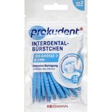 Prokudent Mavi Arayüz Fırçası 0,6 mm - 3 mm Yumuşak 32 Adet Komple Ağız Temizliği İçin