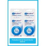 Prokudent Naneli Mumlu Diş İpi 4 Adet 50 ml Özellikli Ferahlatıcı Aroma - Beyaz