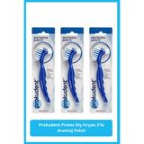 prokudent Protez Diş Fırçası 3'lü Avantaj Paket