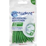 Prokudent Yumuşak Arayüz Fırçası ISO 5 0,8 mm Köprü ve Diş Teli Temizliği İçin 32'li Yeşil Set