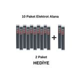 Prolektro S (Abs) Siyah Geniş Plastik Kaynak Elektrodu-10 Paket Alana 2 Paket Elektrot Hediye
