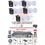PROLİFE 5 Li Sesli Güvenlik Kamerası 5 Mp Gece Renkli Yüz Ve Araç Tanımalı Full Hd Kamera Sistemi