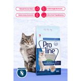 Proline 10 lt Kokusuz İnce Taneli Bentonit Parfümsüz Topaklanan Kedi Kumu