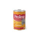 Proline 400 gr Tavuk Etli Sos Içinde Et Parçalı Yetişkin Konserve Kedi Maması