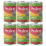 Proline 6x400 gr Kuzu Etli Kedi Konservesi