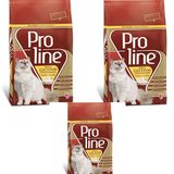 Proline Adult Cat Chicken Tavuklu Yetişkin 3x1.5 kg Kedi Maması