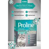 Proline Aktif Karbon Granüllü Marsilya Sabunu Kokulu Bentonit Kedi Kumu 6 Lt