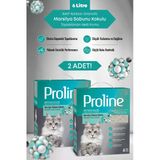 Proline Aktif Karbon Tanecikli Marsilya Sabunu Kokulu Kedi Kumu 2X6 Lt
