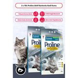 Proline Aktif Karbonlu 10 lt 2'li Bentonit Kedi Kumu