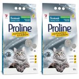 Proline Aktif Karbonlu 2x10 lt Kokusuz Topaklanan Kedi Kumu
