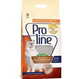 Proline Doğal Bentonit İnce Taneli Portakal Kokulu Topaklaşan 10 lt Kedi Kumu