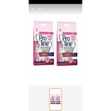 Proline Kedi Kumu 10 lt Kokusuz Topaklaşan Özellikli İnce Taneli 2 Adet Paket